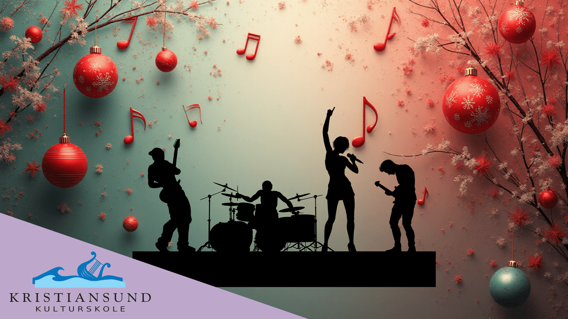 Semesteravslutning for sang- og bandelever ved kulturskolen