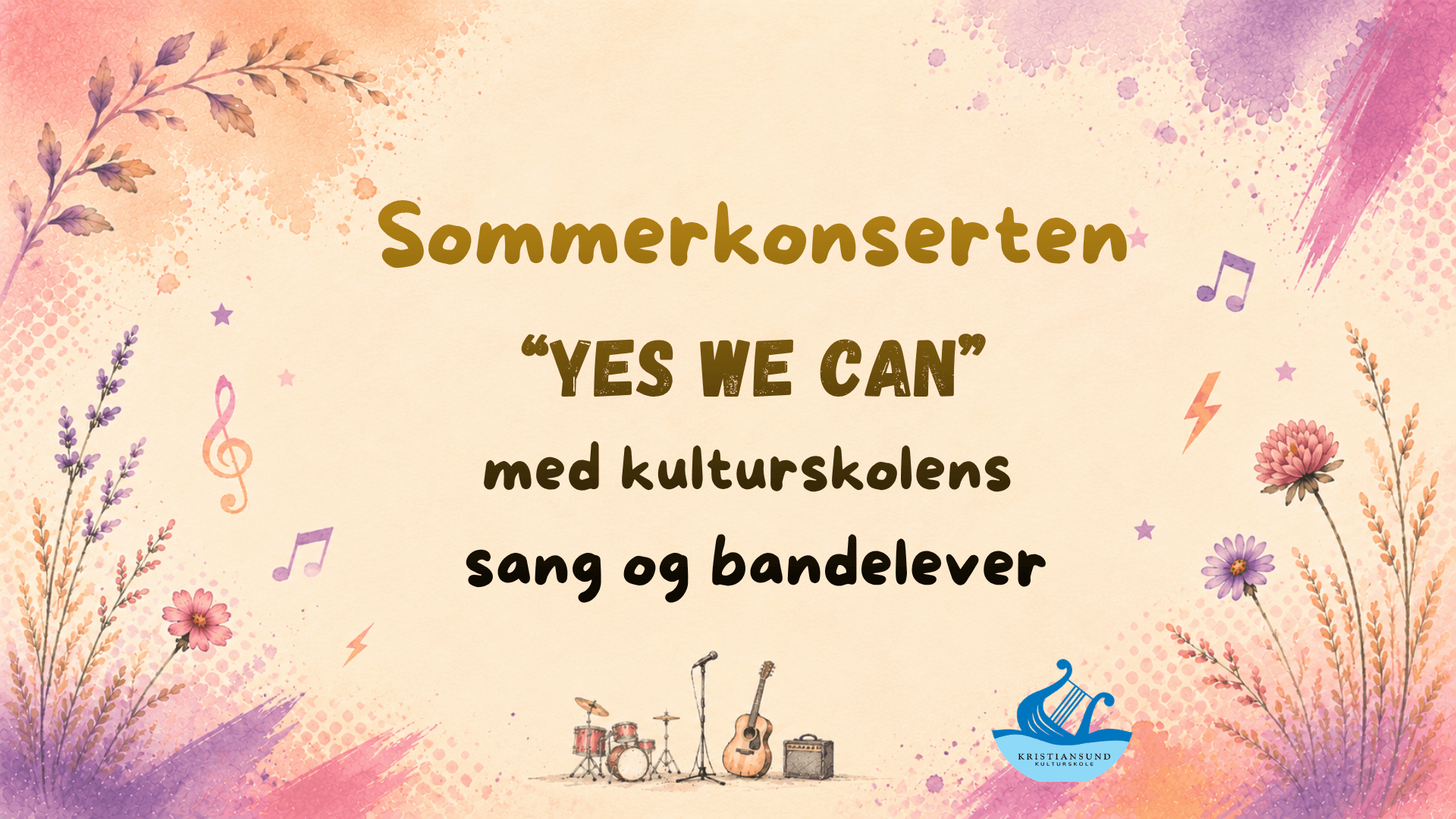 Sommerkonsert: Yes we can!